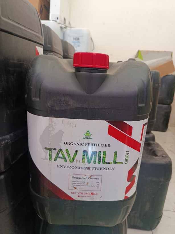 کود مایع مرغی ارگانیک تاو میل (Tav Mill) – ۲۰ لیتری – غنیشده با پتاسیم (K) (قسطی)