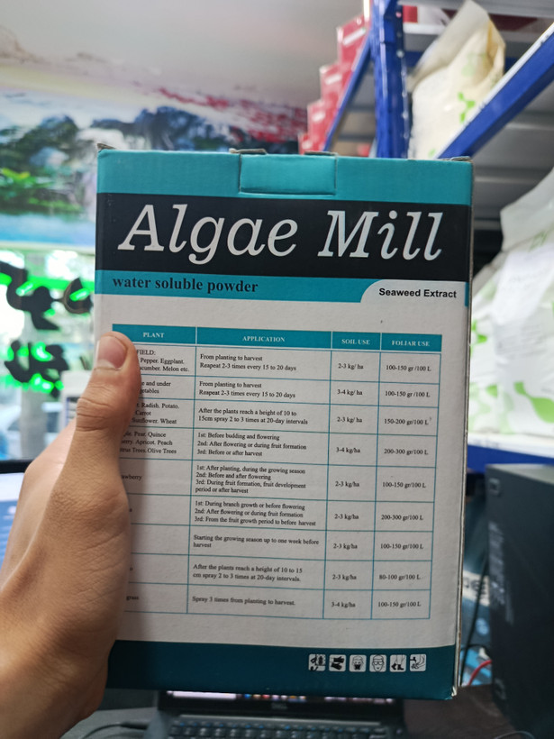 کود جلبک دریایی پودری Algae Mill (میلتار) – ۱ کیلوگرم (قسطی)