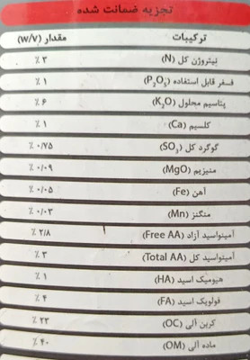 کود مایع مرغی گاردن بلوم(Garden bloom) – کود ارگانیک طبیعی(قسطی)