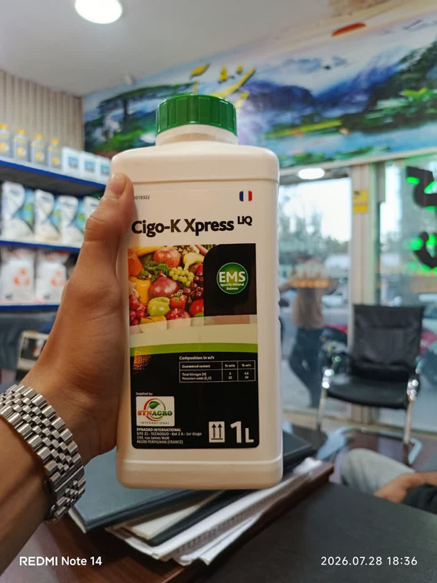 کود مایع Cigo-K Xpress LIQ(قسطی)